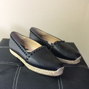 Christian Louboutin Espadrilles Cone studs leather
